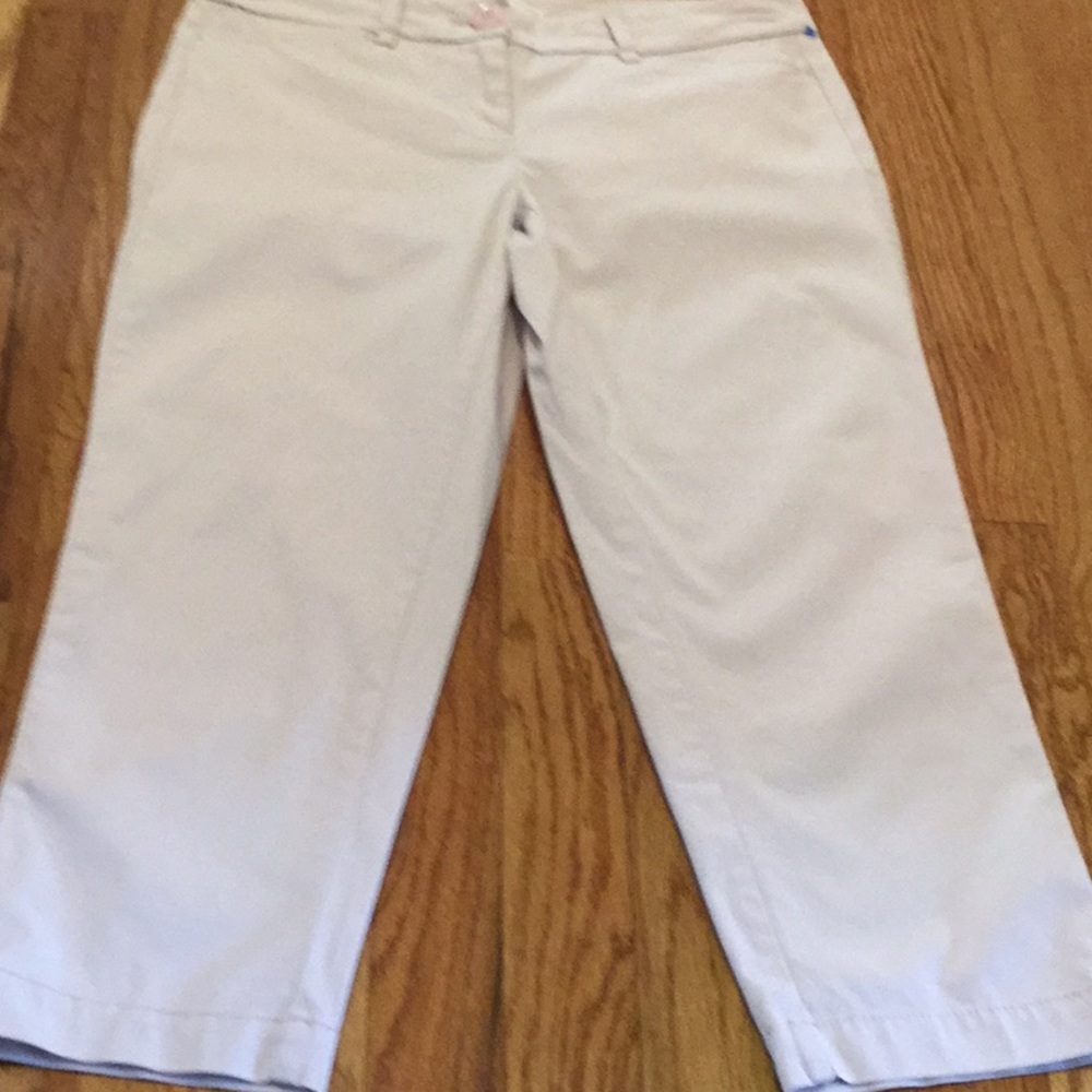 🎀 Ann Taylor Loft~~Pink Crop Capris~~🎀 - Picture 3 of 6